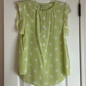 Broadway & Broome Silk Tank Blouse